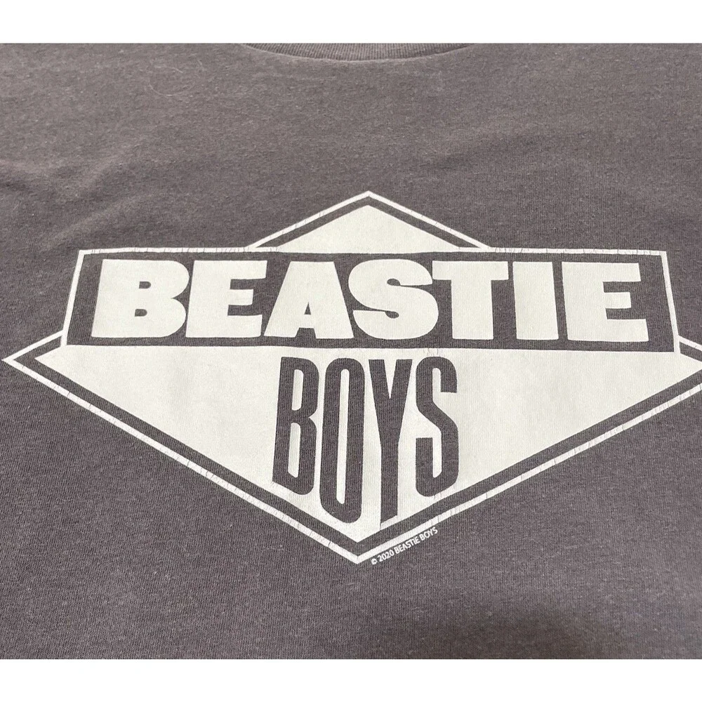 Gap Kids Beastie Boys Graphic T-Shirt XL 12 13 Gray Retro Band Tee Grunge Skate